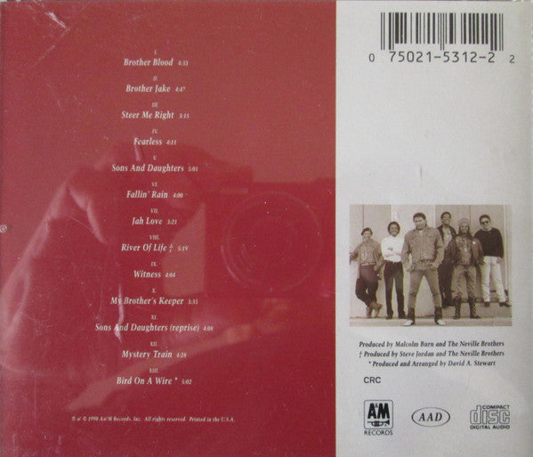 The Neville Brothers : Brother's Keeper (CD, Club)