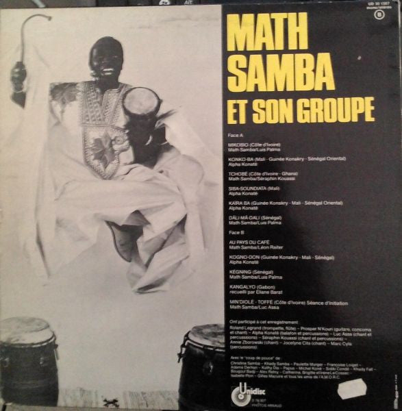 Math Samba : Afrique D' Aujourd Hui (LP, Album)