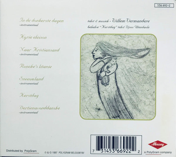 Willem Vermandere : In De Donkerste Dagen (CD, Album)