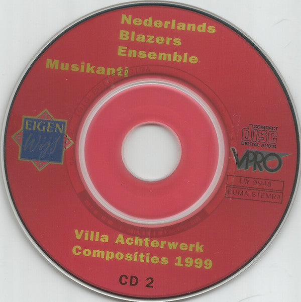 Nederlands Blazers Ensemble : Musikanti (CD, Album + CD, Mini)