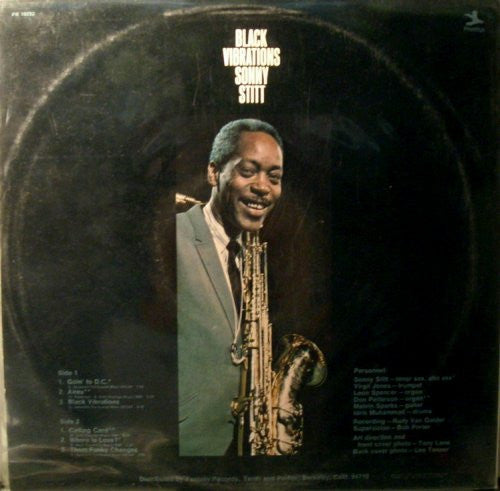 Sonny Stitt : Black Vibrations (LP, Album)
