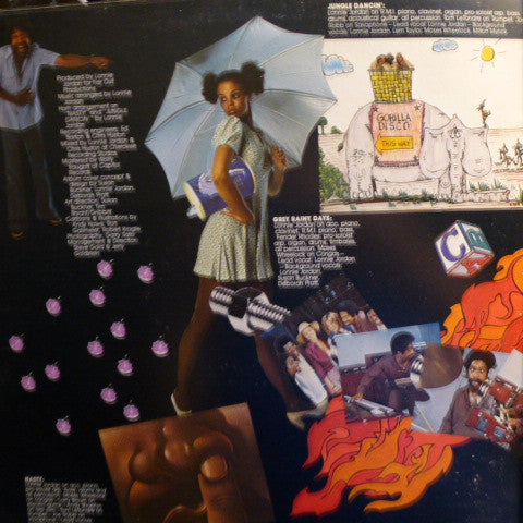 Lonnie Jordan : Different Moods Of Me (LP, Album, Gat)