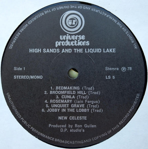 New Celeste : High Sands And The Liquid Lake (LP)