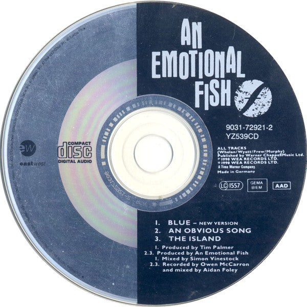 An Emotional Fish : Blue (CD, Single)