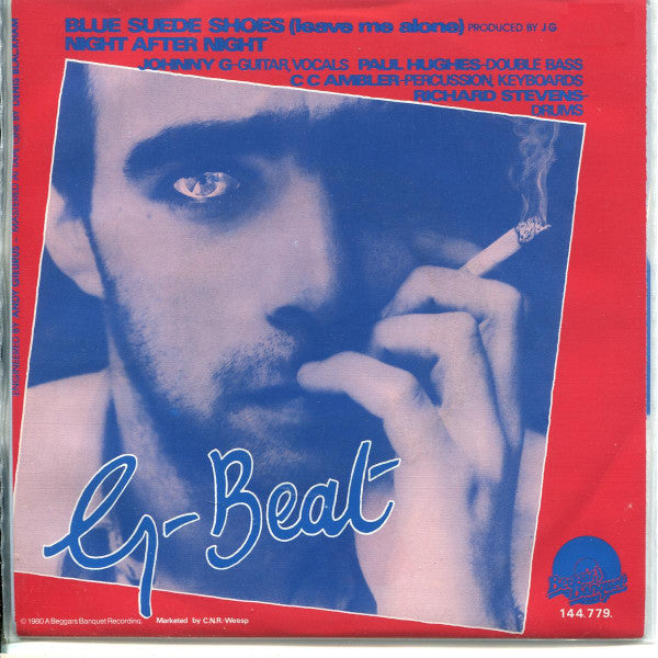Johnny G : Blue Suede Shoes (7", Single)