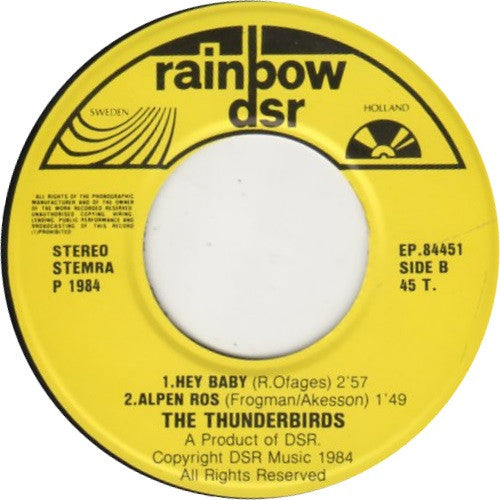 The Thunderbirds (22) : C.C. Rider (7", EP)