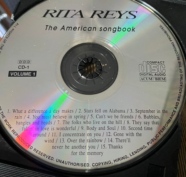 Rita Reys : The American Songbook Volume 1 (2xCD, Album)