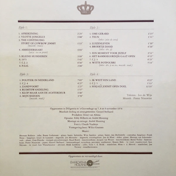 Kabaret Ivo De Wijs : Beschaafd Amusement (2xLP, Album)