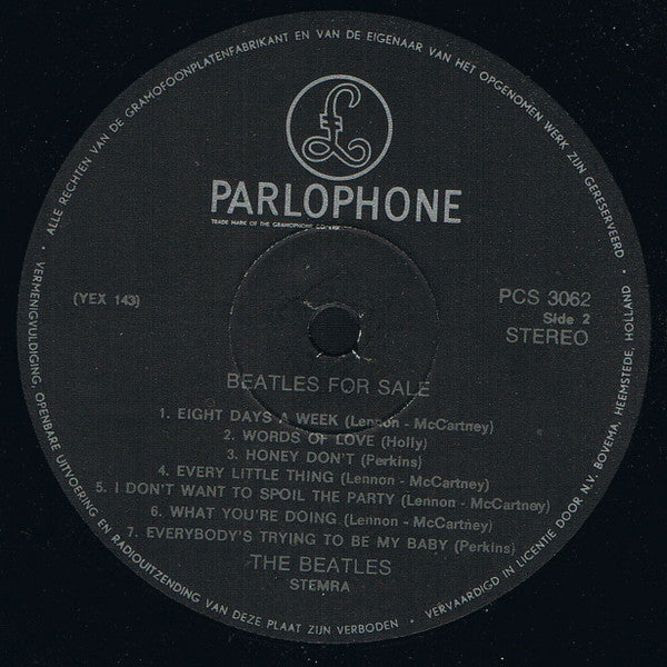 The Beatles : Beatles For Sale (LP, Album, RE, Gat)
