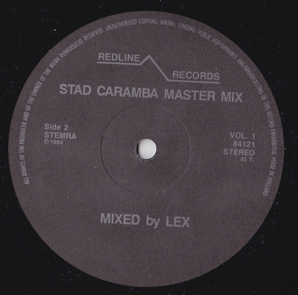 Funtoms / Jules Tropicana : Stad Caramba Master Mix (Vol. 1) (12")