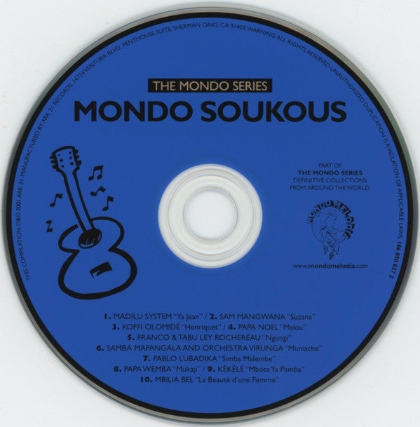 Various : Mondo Soukous (CD, Comp)