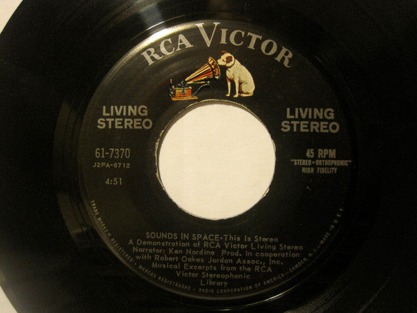Ken Nordine : Sounds In Space (7", Single)