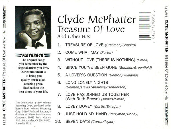 Clyde McPhatter : Treasure Of Love And Other Hits (CD, Comp)