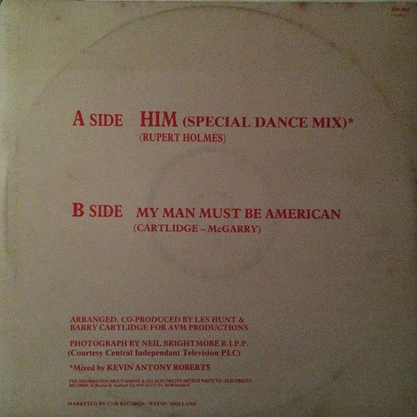 Simone (2) : Him / My Man Must Be American (12")