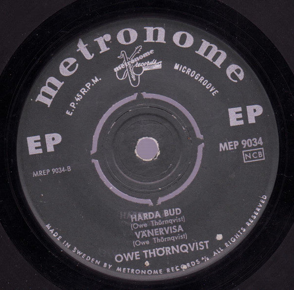 Owe Thörnqvist : Loppan (7", EP)