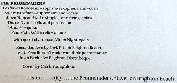 The Promenaders : The Promenaders (LP, Album, Mono)