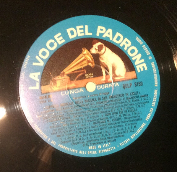 Cappella Musicale Della Basilica Di San Francesco In Assisi : Assisi Mistica (LP, Mono)