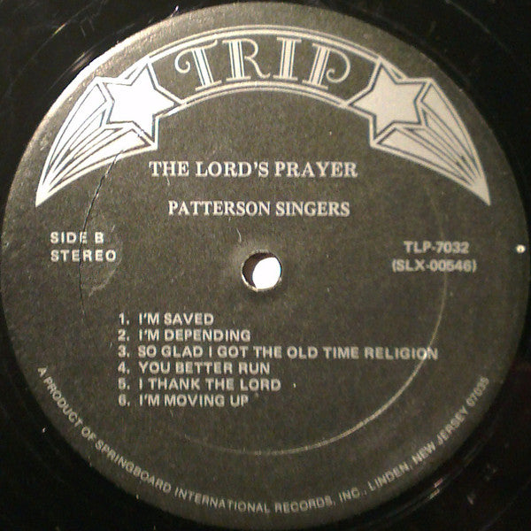 Patterson Singers : The Lord's Prayer (LP)