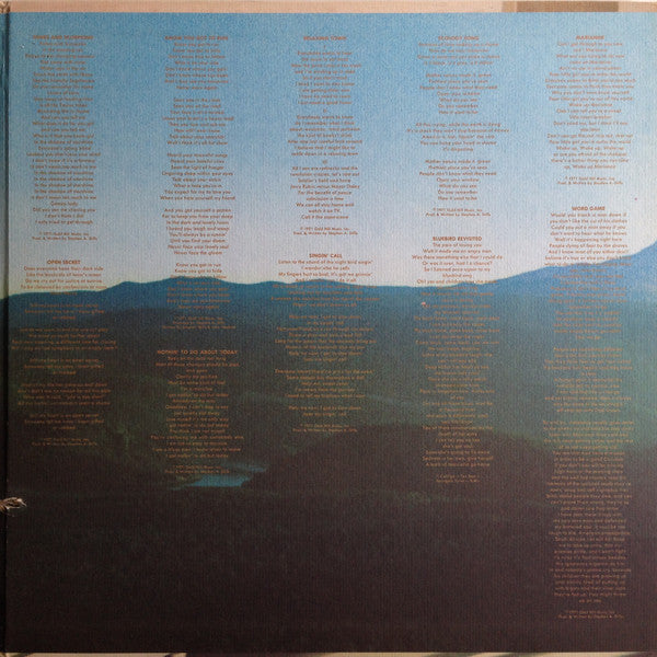 Stephen Stills : Stephen Stills 2 (LP, Album, PR)