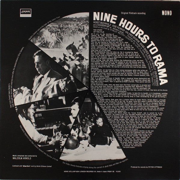 Malcolm Arnold : Nine Hours To Rama (LP, Mono, RE)