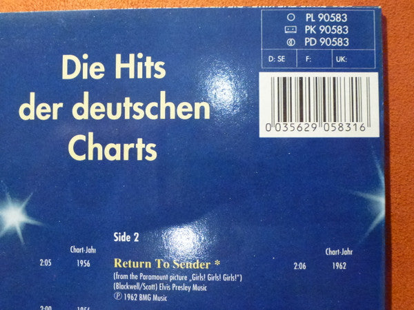 Elvis Presley : Elvis-The King (Die Hits Der Deutschen Charts) (LP, Comp)