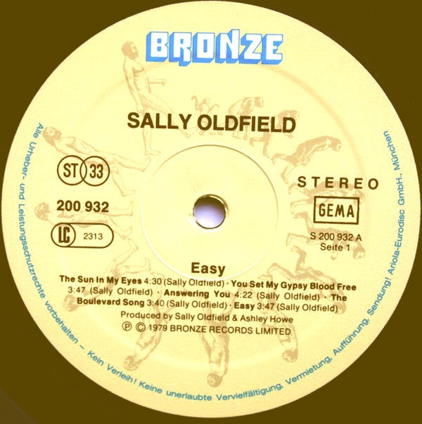 Sally Oldfield : Easy (LP, Album)