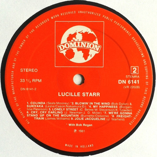 Lucille Starr : Lucille Starr (LP, Comp)