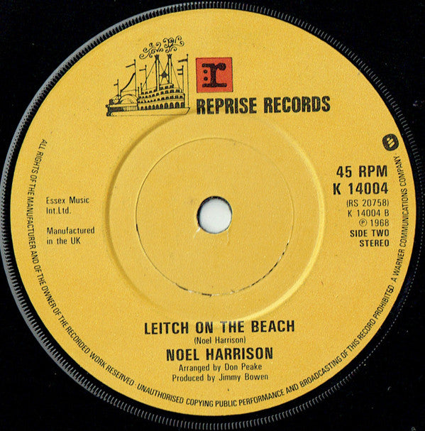 Noel Harrison : The Windmills Of Your Mind (7", RE)