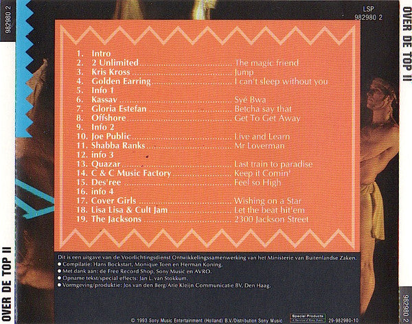 Various : Over De Top II (CD, Comp, S/Edition)