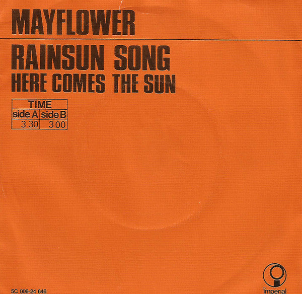 Mayflower : Rainsun Song (7")