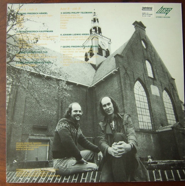 Willem van Twillert & Hans Meijer : Oorspronkelijke Muziek Voor Orgel & Hobo / Oboe D'Amore / Engelse Hoorn (LP, Album)