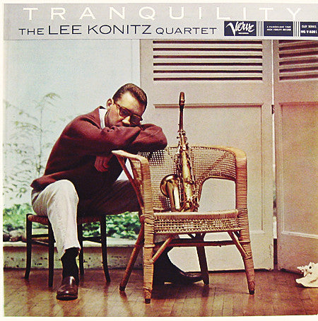 The Lee Konitz Quartet : Tranquility (LP, Album, Mono)