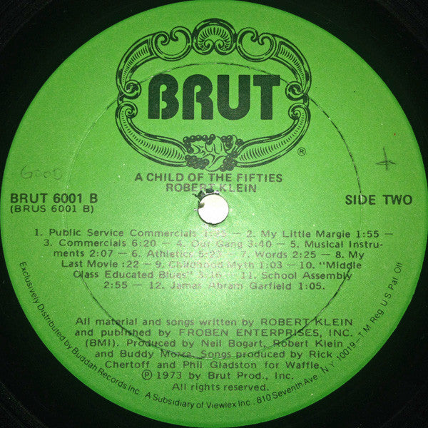 Robert Klein : Child Of The Fifties (LP, Album, Son)