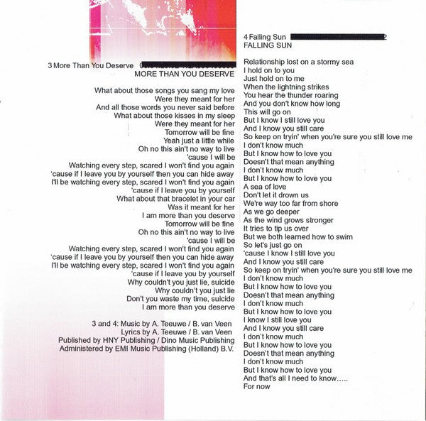 Anouk : Hotel New York (CD, Album, Enh, RE)