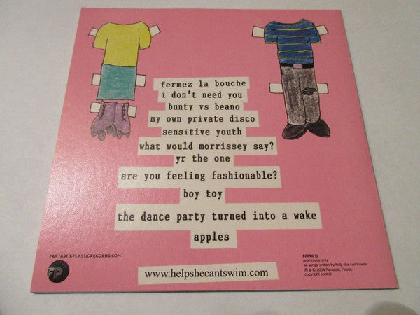 Help She Can't Swim : Fashionista Super Dance Troupe (CD, Album, Promo, Car)