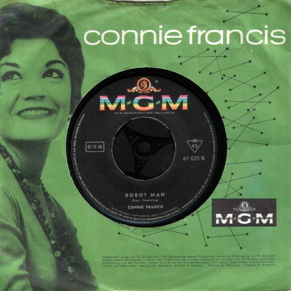 Connie Francis : Die Liebe Ist Ein Seltsames Spiel (7", Single, Mono)