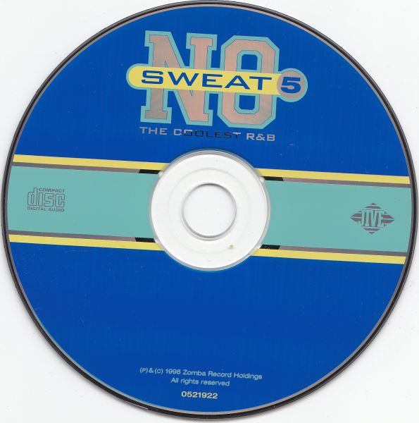 Various : No Sweat 5 (The Coolest R&B) (CD, Comp)
