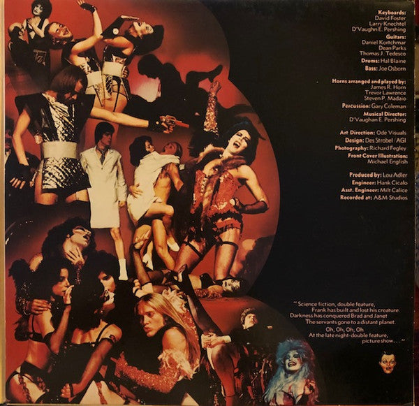 Various : The Rocky Horror Show (Starring Tim Curry And The Original Roxy Cast) (LP)