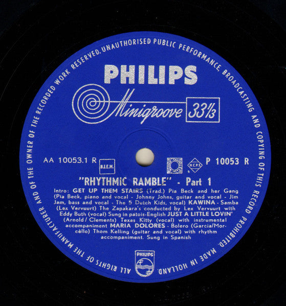 Various : Rhythmic Ramble (10", Comp)