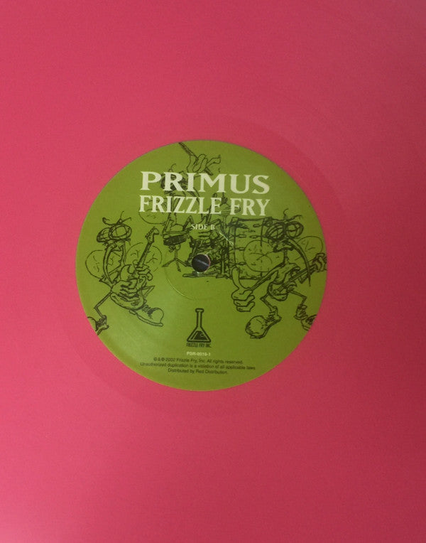 Primus : Frizzle Fry (LP, Album, Ltd, RE, RM, Pin)