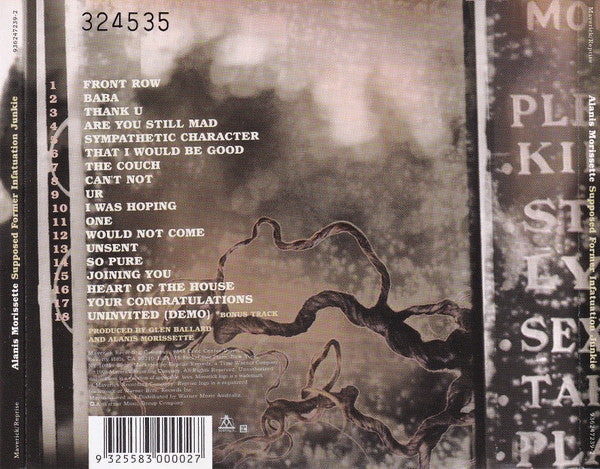 Alanis Morissette : Supposed Former Infatuation Junkie (CD, Album)