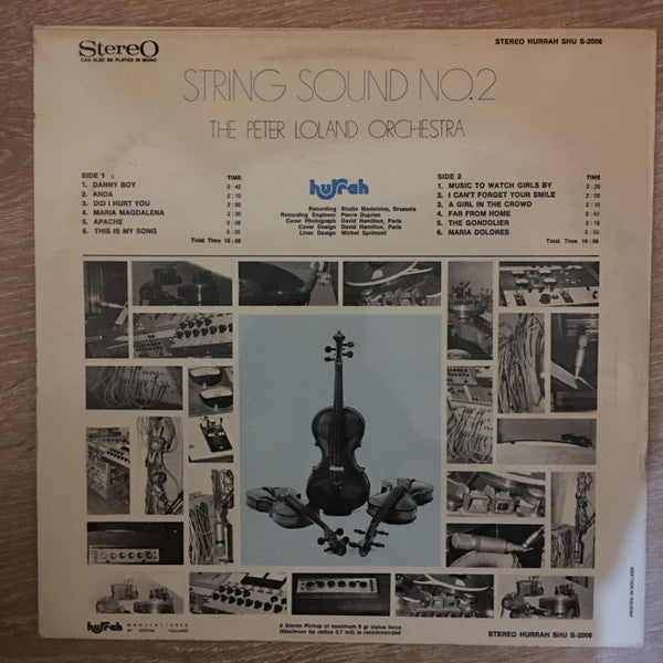 Peter Loland Orchester : String Sound No. 2 (LP, Album)