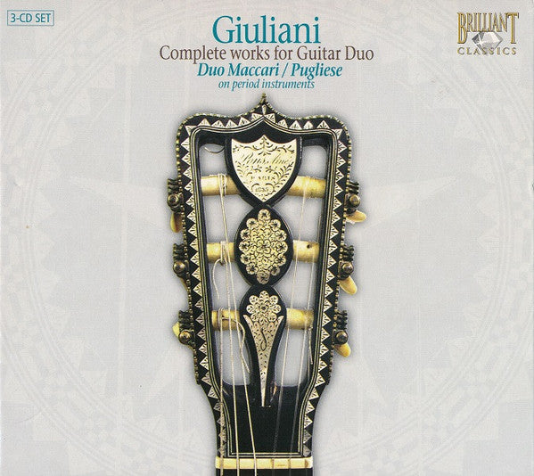 Mauro Giuliani (2), Duo Maccari / Pugliese : Complete Works For Guitar Duo (3xCD, Album)