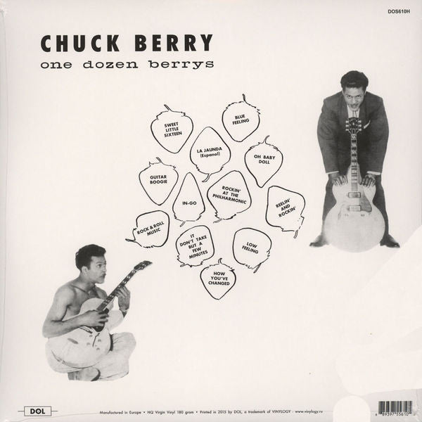 Chuck Berry : One Dozen Berrys (LP, Album, RE, 180)