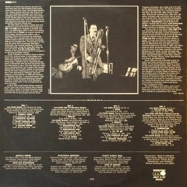 Lars Gullin : Manchester Fog - Lars Gullin 1954-1956 (2xLP, Comp)