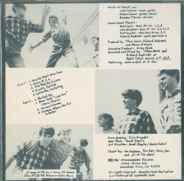 Waves Of Grain : The West Was Fun (LP, Album)