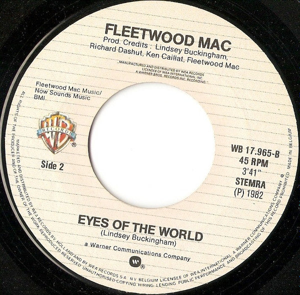 Fleetwood Mac : Hold Me (7", Single)