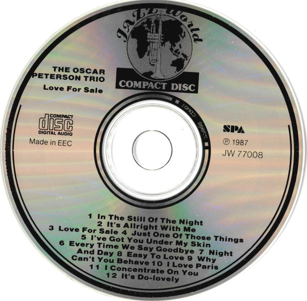 The Oscar Peterson Trio : Love For Sale (CD, Comp)
