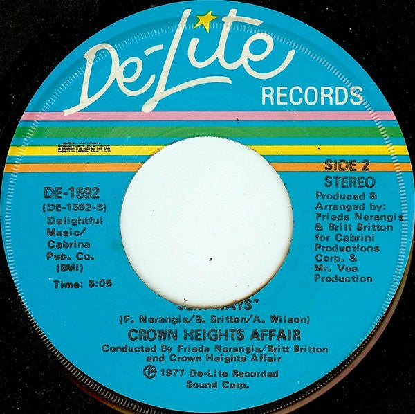 Crown Heights Affair : (Do It) The French Way (7")