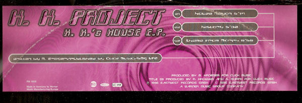 K. K. Project* : K. K.'s House E.P. (12", EP, Promo)